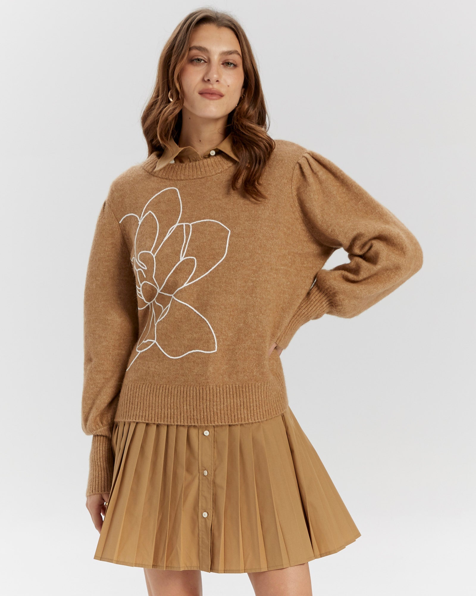 YASJUVA KNIT PULLOVER